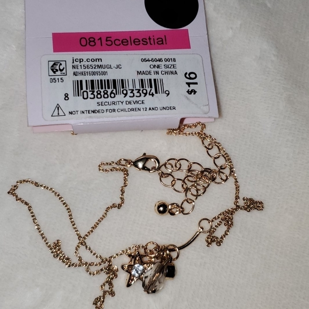 2 for 15 JCPenney paloma ellie New necklace gold - Picture 6 of 7